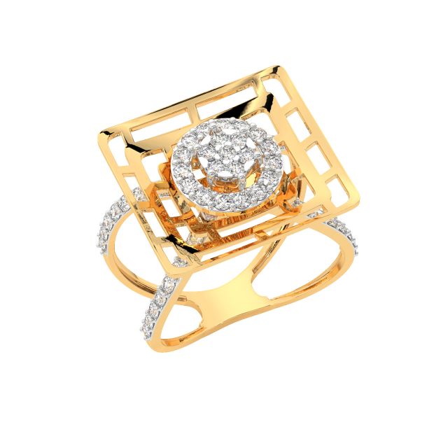 Ellie Round Diamond Engagement Ring